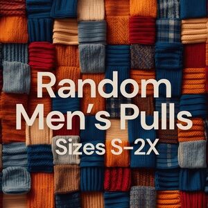 Men's Pulls - Assorted Colors and Sizes